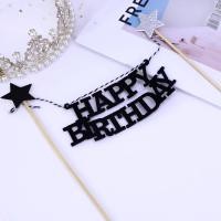 ราคา ป้ายปักเค้ก ป้ายHBD ป้ายปักเค้ก2เสา สินค้าพร้อมส่งจากไทย นะคะ (19477187498)