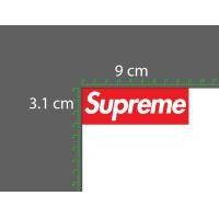 ราคา DTF ตัดรีดติดเสื้อ Supreme ตกแต่งหมวก กระเป๋า (13778403568)