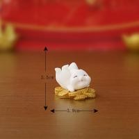 ราคา A030 ตุ๊กตาจิ๋ว ตุ๊กตุ่นจิ๋ว ชุดคู่กระต่ายนำโชค ปีกระต่าย สำหรับตกแต่งสวนถาด แต่งสวนจิ๋ว แต่งบ้าน ของขวัญ (16942966037)