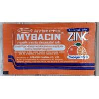 ราคา Mybacin Zinc 10 เม็ด มายบาซินซิงค์ เม็ดอมผสมซิงค์ ส้ม มะนาว (21491504289)