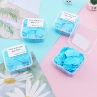 ราคา สบู่แผ่นล้างมือ แบบพกพา กลิ่นหอม ใช้งานง่าย พกพาสะดวก ใส่ในกล่องสวยงาม (18007364180)