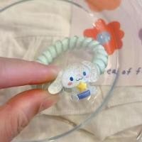 ราคา ยางรัดผม โปร่งใสยางรัดผมเกลียว ความยืดหยุ่นสูง สายคาดผมสไตล์เกาหลีที่ทันสมัย รูปแบบดาวน่ารัก MIMOON (20679916085)