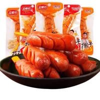 ราคา มินิใส้กรอก คอนด็อกข้าวโพด รสเผ็ด ใส้กรอก หมู ไก่ รสบาร์บีคิว รสเผ็ด พร้อมทาน หลายรสชาติ 25g (21275885569)