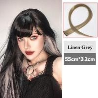 ราคา เทศกาลสงกรานต์ แฮร์พีช หางม้า แบบหนีบ ผมลอน ดิพปลายทูโทน ใช้ได้ทั้งเด็กและผู้ใหญ่ แฮร์พีช น้ำหนักเบา 5g ความยาว 50cm (21489312449)