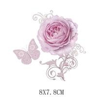 ราคา ตัวรีด สติ๊กเกอร์รีดติดผ้าดอกไม้หวาน (21399647772)
