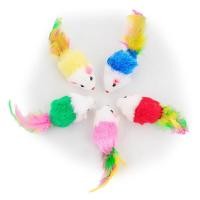 ราคา หนูจิ๋วของเล่นน้องแมว ขนไก่แมว หนูปลอม หนูปลอมแมว ของเล่นตุ๊กตาหนู คลายเครียดแมว น้องแมวชอบ คละสี Cat toy ของเล่นสำหรับสัตว์เลี้ยง (21532678870)
