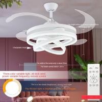 ราคา นอร์ดิกพัดลมติดเพดานล่องหน42 48นิ้วพร้อมพัดลมติดเพดานรีโมทควบคุมไฟไฟ LED พัดลมติดเพดานไฟพร้อมพัดลมสำหรับห้องนอนห้องรับแขกร้านอาหาร (19385200388)