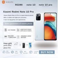 ราคา Global rom Xiaomi Redmi Note 10 Pro 5G 6 128GB 8 128GB 5000mAh smart phone (19319231109)