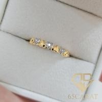 ราคา 65Carat แหวนเพชรแท้ เพชรน้ำ100 แหวนหัวใจ 5ตัง น้ำสวย ไฟดี (21272096224)