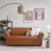 ราคา คอนเซ็ปต์ เฟอร์นิเจอร์ โซฟา 2 ที่นั่ง รุ่น Rek สีน้ำตาลอ่อน 173x80x80 ซม (21321216045)