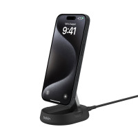 ราคา Belkin แท่นชาร์จไร้สายแบบแม่เหล็ก เทคโนโลยี Qi2 กำลังไฟ 15 วัตต์ รองรับ iPhone 15 Series รับประกัน 2 ปี WIA008 (21384817121)