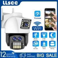 ราคา LLSEE yoosee 9MP 4K เลนส์คู่กล้องวงจรปิดไร้สายกล้องกลางแจ้ง wifi บ้านกล้องวงจรปิดโทรศัพท์เชื่อมต่อสองทางโทรมือถือติดตามสีสันกลางคืนกันน้ำ (20724173088)