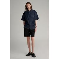 ราคา Mc jeans เสื้อเชิ้ตทรงโอเวอร์ไซส์ ผู้ชาย แขนสั้น สียีนส์เข้ม MSSZ238 (21642647630)