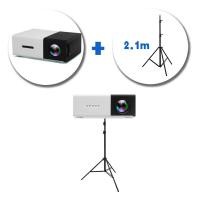 ราคา จัดส่งที่รวดเร็ว โปรเจคเตอร์4k เครื่องฉาย mini เครื่องฉายหนัง 1080p mini projector มินิโปรเจคเตอร์ ต่อกับโทรศัพIOS Android เครื่องฉายโปรเจคเตอ โปรเจคเตอร์ขนาดเล็ก (21830899229)