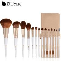 ราคา DUcare 14ชิ้น ชุดแปรงสำหรับแต่งหน้า Essential สังเคราะห์มืออาชีพอายแชโดว์อายไลเนอร์สำหรับใบหน้าแป้งรองพื้นบลัชลิปครีมน้ำผสมแปรงปัดคิ้วแต่งหน้าเครื่องมือชุดแปรง โพสต์ใน24ชั่วโมงและ90วันบริการรับประกัน 