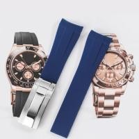ราคา สายนาฬิกาสำหรับ Rolex DAYTONA SUBMARINERสายนาฬิกาซิลิโคน20โซ่นาฬิกาอุปกรณ์เสริมสร้อยข้อมือ (10749938143)