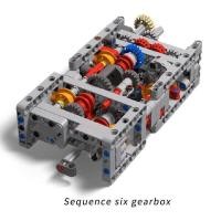 ราคา NEW LEGO MOC Creative Electric DIY High tech Parts Assembled Building Blocks Motor Gearbox Reverse gear Mechanical Group Model Engine Toy (19606818730)