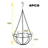 ราคา พืชเหล็กแขวนแขวนผนังยึดดอกไม้ สวนบ้านแขวนหม้อสำหรับพืชโลหะแขวนผู้ถือตะขอแขวนผนังตกแต่งแขวนกระถางดอกไม้โมเดิร์นตะขอติดผนังออแกไนเซอร์ในร่มและกลางแจ้ง (21531517049)