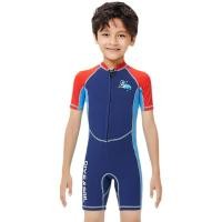 ราคา ชุดดำน้ำยางนีโอพรีนสำหรับเด็กผู้ชายชุดดำน้ำว่ายน้ำผิวชุดดำน้ำ Surf ชุดว่ายน้ำฤดูหนาว2มม ชุดว่ายน้ำอบอุ่นเด็กชิ้นเดียวสำหรับเด็ก (21437959432)