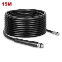 ราคา สายเครื่องฉีดน้ำแรงดันสูง ยาว 6m 10m 15 เมตร สุดทน แข็งแรง ทนทาน สำหรับ เครื่องฉีดน้ำแรงดันสูง สายอัดฉีด สายยาง สายฉีดน้ำ สำหรับปืน (21752980425)