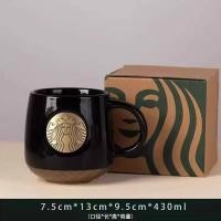 ราคา พร้อมส่ง แก้วน้ำแข็ง แก้วกาแฟ แก้วเซรามิค สวย แก้วเซรามิคสีดำ แก้วเซรามิคลายการ์ตูน ความจุขนาดใหญ่ถ้วยกาแฟ (21370248378)