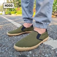 ราคา ส่งเร็วพิเศษ HOGO รองเท้าผ้าใบผู้ชาย สลิปออน รองเท้า รองเท้าผ้าใบ รองเท้าสลิปออน รองเท้าแฟชั่น (7220082598)