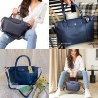 ราคา กระเป๋าสะพายลองชอมป์ เเบบหนัง LC size M รหัส LC หนัง (9573685074)