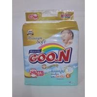 ราคา ค่าส่งถูก กูนน์พรีเมี่ยม ซอฟท์ Goon Premium ห่อใหญ่สุด แพมเพิสแบบกางเกง เทป ความซึมซับ6แก้ว (21399502384)