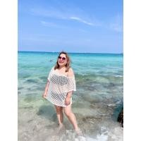 ราคา ผ้าแฟชั่นสาวอวบ เสื้อแขนในตัวลูกไม้ไหมพรหม เสื้อผ้าไซส์พิเศษ เสื้อผ้าไซส์ใหญ่ ดีไซน์เอง เนื้อผ้าดี พร้อมส่งค่ะ (18381073994)