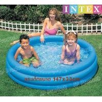 ราคา Intex 58426 Inflatable Swimming Pool สระน้ำเป่าลมเด็ก ขนาด 147x33 ซม (520910175)