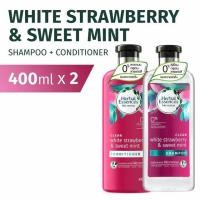 ราคา Herbal Essences White Strawberry Sweet Mint Value Set เฮอร์บัลเอสเซนท์ ไวท์สตรอเบอรี่ แชมพู ครีมนวด 400 มล (7173676905)