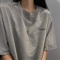 ราคา COD เสื้อกันหนาวแบบยาว 2022 ใหม่ทั้งหมดตรงกับผู้หญิงเกาหลีฤดูใบไม้ร่วงและฤดูหนาวอุปกรณ์โซ่กับเสื้อกันหนาว ins Hip Hop สร้อยคอ (16484752079)