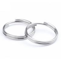 ราคา เนื้อสแตนเลส 304 20ชิ้น 50ชิ้น 100ชิ้น 10mm 51mm อะไหล่พวงกุญแจ ห่วงพวงกุญแจ ห่วงกุญแจวงแหวนเกลียวสองชั้น สแตนเลส (19501402431)