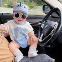 ราคา ชุดหมีบอดี้สูทลายเสือสำหรับ3 12month ทารกแรกเกิดชุดหมีพูห์ลายสตรอเบอรี่ชุดหมี100 คอตตอนจั๊มสูทพิมพ์ฤดูร้อนแขนสั้นสำหรับเด็กเด็กผู้หญิงเด็กผู้ชาย (21200154438)