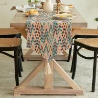 ราคา ผ้าปูโต๊ะที่มีพู่ Jacquard ผ้าปูโต๊ะ S สำหรับตกแต่งโต๊ะทานอาหาร (18954270702)