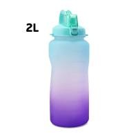 ราคา ขวดน้ำ 2 ลิตร ขวดน้ำพกพา กระบอกน้ำพกพา ขวดน้ำพลาสติก กระติกน้ำ กระบอกน้ำ มี 3 สี Water Bottles Simple light (13109317805)