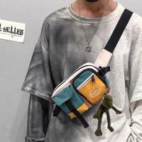 ราคา กระเป๋าคาดอก คาดเอว แฟชั่น ผ้าไนล่อน ป้ายโลโก้ปัก กระเป๋าคาดหน้าอกฮิปฮอป กระเป๋าคาดอก เทรนด์ญี่ปุ่น ฮิปฮอป (20265859541)