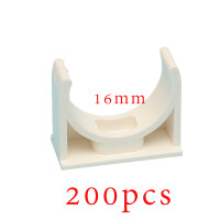 ราคา ราคาถูกสุด ส่งฟรีในกทม ก้ามปู PVC แคลมป์ตัวยึดท่อ ชุดละ 200 ชิ้น PVC แคลมป์ก้ามปู ขนาด 3 8 3หุน 1 2 4 หุน 3 หุน 16mm 20mm แคล้มก้ามปู สีขาว ตัวยึดท่อร้อยสายไฟ ง้ามปู ตัวจับท่อ (21734014440)