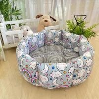 ราคา ที่นอนสุนัข ที่นอนแมว ที่นอนสัตว์เลี้ยง โดนัท (10601038512)