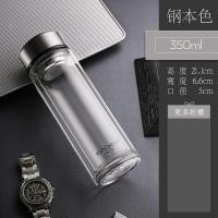 ราคา ขวดแก้วชงชา แก้ว 2 ชั้น borosilicate แยกชาถ้วยกรองชาแก้ว ขนาด 450 ml ถ้วยกรองชา ตัวกรองชาสแตนเลสอย่างดี (21334888328)