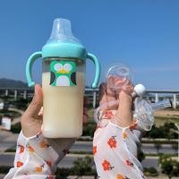 ราคา ขวดนมเด็ก3หัว มีจุกนม ปากเป็ด ปากดูด ป้องกันน้ํารั่วจากขวดนม 1 ถ้วย 3 ใช้พยาบาลขวดนมขวดน้ำการฝึกอบรมถ้วย สิ่งแวดล้อม ถ้วย สำหรับเด็ก (20629211577)