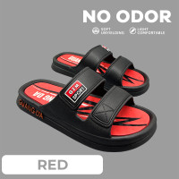 ราคา รองเท้าแตะ SHINESTAR รองเท้าผู้ชายแฟชั่น รองเท้าสวมสไลด์สำหรับผู้ชายรองเท้าแตะกันลื่นส้นหนาอินเทรนด์สำหรับใส่เดินชายหาดขนาด (21727485052)