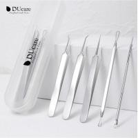 ราคา DUcare เครื่องมือกำจัดแต่งหน้า เข็มกำจัดสิวหัวดำ สแตนเลสสตีลสิว Comedone Spot Extractor Cleanser บำรุงผิวหน้า โพสต์ใน 24 ชั่วโมงและรับประกัน 90 วัน (21720123237)