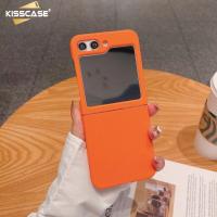 ราคา KISSCASE เคส Flip5 Samsung Z พับหน้าจอมาการอง360ฝ้ารวมทั้งหมดของซัมซุง Flip5รวมทุกอย่างป้องกันการตกใหม่ปลอกหุ้มระดับไฮเอนด์เกาหลีแบบเรียบง่ายแฟชั่นพีซีผิวด้านแข็งสำหรับ Galaxy Z Flip 5G Flip3 Flip4 5ผ