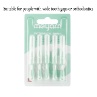ราคา MEYARN 10 ชิ้น 0 6 1 2 มม แปรงซอกฟันสำหรับคนจัดฟัน แปรงซอกฟันสําหรับจัดฟัน แปรงขัดซอกฟัน (21603122352)