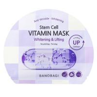 ราคา แบบซอง BANOBAGI Stem Cell Vitamin Mask บาโนบากิ ของแท้นำเข้าจากเกาหลี 30ml (18548130838)