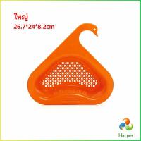 ราคา Harper ตะแกรงกรองอ่างล้างจาน ตะกร้าระบายน้ำ ตัวกรองของเหลือ แขวนได้ กล่องเก็บของพลาสติก Sink filter rack (13928563657)