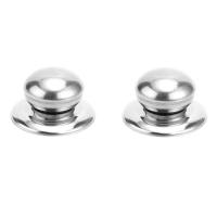 ราคา On Sale ที่จับฝาหม้อแบบสากลสำหรับเปลี่ยนที่จับที่ที่จับฝาหม้อแก้วด้ามจับฐานสเตนเลสเครื่องครัวด้ามจับ (21536415393)