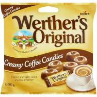 ราคา Werthers Original Creamy Coffee Candies 80g เวอร์เธอร์ ออริจินัล คอฟฟี่ ครีม แคนดี้ ลูกอมรสครีมกาแฟ 80 กรัม นำเข้าจาก Germany ตราสตร็อค (20834403312)