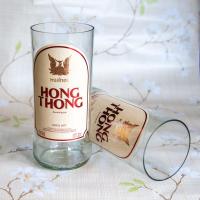 ราคา แก้วตัดจากขวดเหล้าหงส์ทอง งานสวย (21760603680)